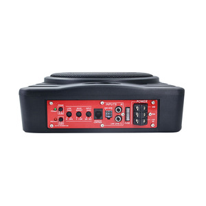 8 Inch Ultra Thin <b>Car</b> Subwoofer 4 Ohm 93db Sensitivity Aluminum Alloy Built-in <b>Amplifier</b> Universal Fit - Product Image 4