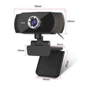Portable USB Camera Plug And Play Webcams 1080p Full Hd Web Camera For Pc With Microphone