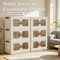 Conteneur de rangement de haute qualité avec boucle magnétique, gain de place, grande capacité pour les livres, conteneur de rangement scolaire
