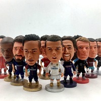 Cadeaux pour les fans de football, figurines en PVC de joueurs stars du Real Madrid, C. Ronaldo, Lewandowski, Messi, Neymar - Marchandises pour fans