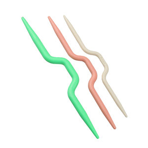 <span class=keywords><strong>Aiguilles</strong></span> <span class=keywords><strong>à</strong></span> torsion en plastique légères - Outils de couture idéaux pour les projets d'artisanat des débutants, faciles <span class=keywords><strong>à</strong></span> manipuler et sûres - Product Image 5
