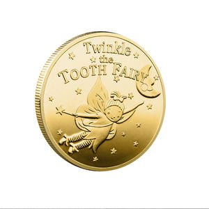 Moneda de Oro conmemorativa con diseño de Hada de los dientes para niños, medalla de Hada de los dientes, regalo de alta calidad - Product Image 2