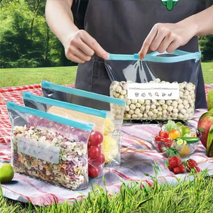 Bolsas de Congelación Desechables de LDPE con Doble Cierre, Precio de Fábrica, Personalizables, para Almacenamiento de Alimentos, Sushi y Comida para Mascotas - Product Image 2