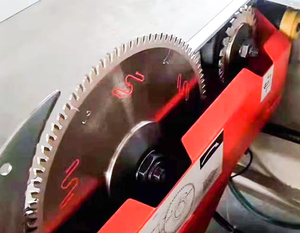 <span class=keywords><strong>Lame</strong></span> de scie à panneaux industrielle de 12 pouces, silencieuse, diamantée, PCD, pour le travail du bois, MDF, contreplaqué, 300*3.2/2.2*96T, blanche, OEM - Product Image 3