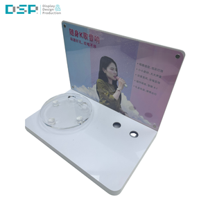 DSP Vietnam Factory Minimalist detachable creative custom acrylic wine bottle display stand - Product Image 4