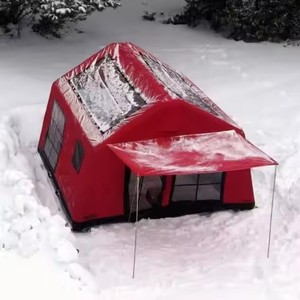 เต็นท์บ้านผ้าอ๊อกซ์ฟอร์ดหนึ่งห้องนอนสำหรับตั้งแคมป์ปิกนิกกิจกรรมท่องเที่ยว - Product Image 1