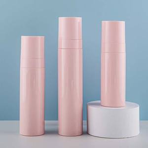 Flacone Cosmetico Rosa a Parete Spessa 60/80/100ml con Nebulizzatore Fine per <span class=keywords><strong>Crema</strong></span> Viso, Trucco, Idratante, <span class=keywords><strong>Spray</strong></span> <span class=keywords><strong>Solare</strong></span> - Product Image 4