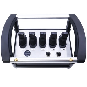 Nhà máy tùy chỉnh 12V 24V Xe Tải Cẩu không dây điều khiển từ xa thủy lực tỷ lệ giá trị thiết lập với 5 động cơ - Product Image 3