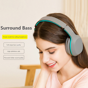 Vente chaude Casque <span class=keywords><strong>Bluetooth</strong></span> sans <span class=keywords><strong>fil</strong></span> <span class=keywords><strong>avec</strong></span> basse et microphone sur bandeau Casque de jeu musical <span class=keywords><strong>Bluetooth</strong></span> sans <span class=keywords><strong>fil</strong></span> - Product Image 4