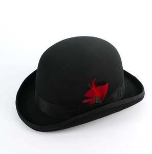 Sombrero Trilby Fedora Homburg X1256B para Adultos, Unisex, Estilo Retro, Casual, para las Cuatro Estaciones, con Ala Ancha - Product Image 1