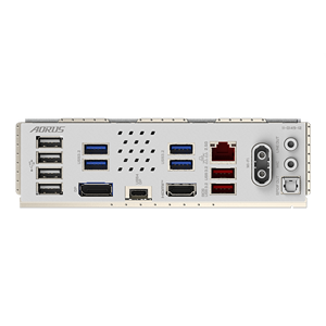 Carte mère Intel B860 LGA1851, compatible avec les processeurs Intel Ultra, B860M AORUS ELITE WIFI6E, couleur blanc glace, DDR5, Micro-ATX - Product Image 4