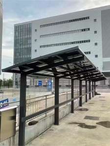 Nouveau style de carport extérieur en aluminium, garages modernes pour jardin, carports de villa, garages robustes - Product Image 4