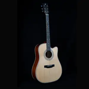 MERIDAEXTREMA chitarra M1DC fabbrica top in abete rosso artigianale chitarra chitarra acustica per adulti principianti