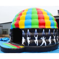 Produit phare : Structure gonflable de tir à l'arc de type Archery Tag pour événements et fêtes, avec gonfleur de ballons 40 bars