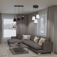 Lustre SkyCam de style traditionnel moderne E27 E26, lampe de décoration, luminaire suspendu d'intérieur
