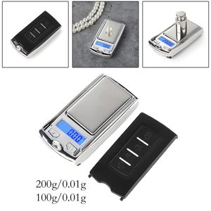 Mini Digital Jewelry Pocket Scale with LCD Screen Battery Powered 0.01g-200g Capacity for Kitchen Use Jewelry <b>Watches</b> <b>Rings</b> - Product Image 2
