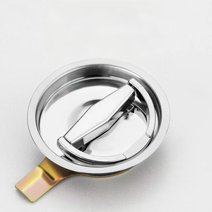 Serrure de boîte à incendie robuste en acier inoxydable, loquet de panneau d'hydrant d'incendie, remplacement de serrure ronde encastrée, serrure de boîte à incendie en acier inoxydable - Product Image 4