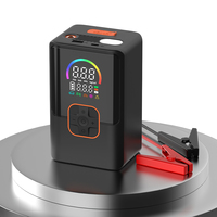 Démarreur de saut multifonctionnel sans fil portable avec lumière LED et gonfleur de pneu à fonction intelligente pour usage personnel et camion