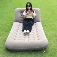 Lit de camping gonflable portable, canapé gonflable pliable, chaise longue imperméable pour la randonnée, la plage, les voyages, les pique-niques