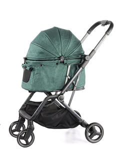 थोक हल्के ऑटो-फोल्डिंग 4-पहिया पालतू कुत्तों के लिए बिल्लियों के लिए आउटडोर यात्रा - Product Image 2