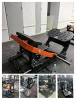 Mesin Squat Glute Leg Series SM BB dengan Beban Pin, Peralatan Latihan Kekuatan Pinggul & Kaki, Pelatih Latihan Tubuh Bagian Bawah untuk Gym Komersial