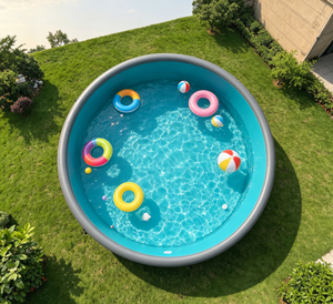 <span class=keywords><strong>Piscine</strong></span> gonflable pour <span class=keywords><strong>balcon</strong></span>, <span class=keywords><strong>petite</strong></span> <span class=keywords><strong>piscine</strong></span> rectangulaire en PVC à structure Drop Stitch pour la maison, l'appartement, les jeux aquatiques quotidiens - Product Image 6