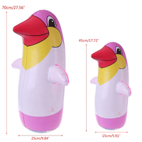 Juguetes Inflables de Pingüino de PVC, Divertidos y Estables, Precio de Fábrica, Venta al por Mayor