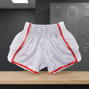 Shorts de boxe Muay Thai personnalisés avec logo, respirants, séchage rapide, pour entraînement d'arts martiaux, pour combattants MMA - Product Image 2