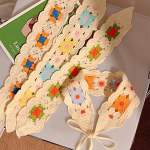 Verano Nuevos productos Pañuelo de estilo rural Bufanda triangular francesa Accesorio de diadema de dopamina junto al mar - Product Image 2