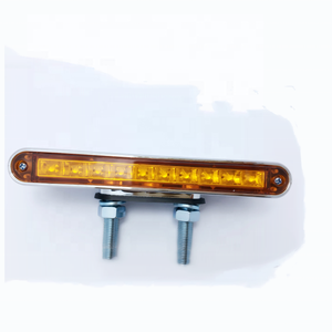 5 "stella ovale 4 <span class=keywords><strong>Led</strong></span> luce bianca/trasparente lente 12V adatta per autocarri pesanti - Product Image 6