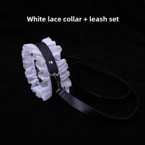 कॉलर और फीता कंगन के साथ बीडीएसएम सेक्स खिलौने - Product Image 6