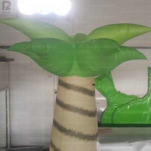 Modèle de <span class=keywords><strong>palmier</strong></span> gonflable géant de 4 m avec logo personnalisé, <span class=keywords><strong>palmier</strong></span> tropical lumineux à LED pour la décoration de festivals/plages/événements - Product Image 3