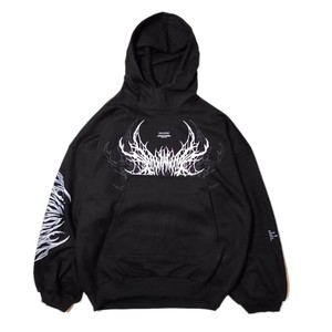 Custom Vintage Oversized Pullover Unisex Hoodies Digital <b>Paints</b> Acid Wash Distressed Heavyweight Autumn Print Hoodie - Product Image 1