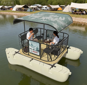 Nouveau bateau de plaisance idéal pour bavarder, faire du tourisme, boire du thé et profiter de la vue - Bateau électrique - Product Image 1