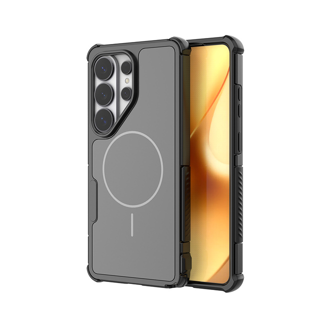 2026 New Arrived Magnetic Case for Samsung S26 Ultra S25 Plus Build-in Magnets Heavy Duty Drop Protection Shockproof Phone Cover