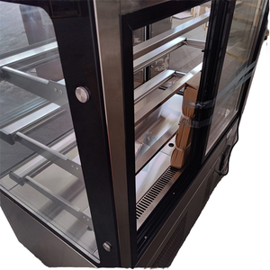 Ba lớp vuông phong cách Thiết bị làm lạnh bánh hiển thị cửa kính bánh tủ lạnh hiển thị - Product Image 5