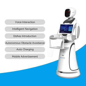 Nuevo Robot Humanoide Alpha con IA, Capacidad de Carga de 10 kg, Navegación SLAM, Carga Automática, 8 Horas de Autonomía, para Entrega de Comida en Restaurantes - Product Image 5