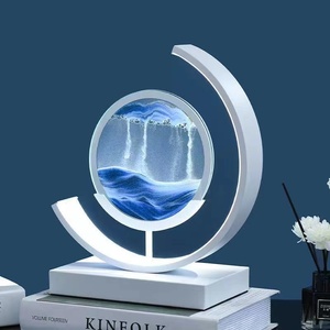 <span class=keywords><strong>3D</strong></span> năng động di chuyển cát nghệ thuật đèn đồng hồ cát LED Đèn di chuyển cát nghệ thuật di chuyển cát sơn bảng đèn - Product Image 4