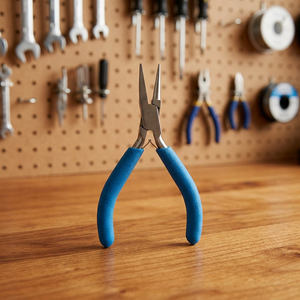 Pince à boucler ronde à nez plat Outils de bijouterie en boucle pour perles en fil Pince à boucler ronde et plate - Product Image 3