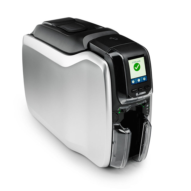 Genuein Zebra ZC300 Portable Card Printer with USB Ethernet Connectivity 300DPI Double Sided ID Card Printer Thermal Printers