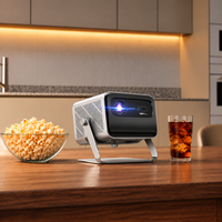 Projecteur portable Android à mise au point automatique rechargeable, personnalisé en usine (OEM/ODM) pour les distributeurs de marques – Idéal pour le home cinéma