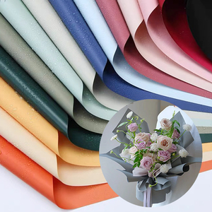 Nuovo fiore carta da imballaggio ispessita semplice elegante carta da regalo fiorista carta da imballaggio fatta a mano - Product Image 1