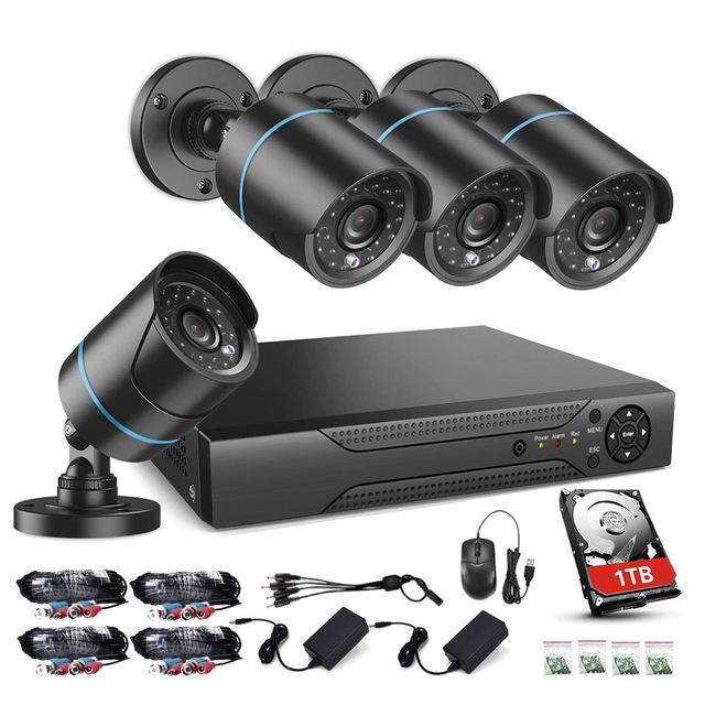 OEM DVR Camera Kits System 2MP 4MP 5MP Dome Bullet Turret POE IP Security CCTV Camera Indoor Network Camera