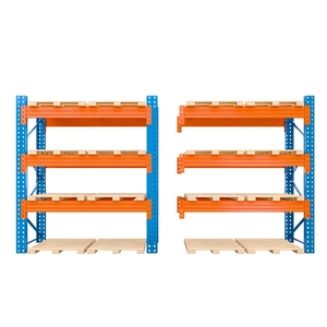 Étagères métalliques industrielles pour entrepôt, rayonnages à palettes robustes - Product Image 5