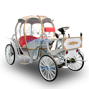 Carroza Eléctrica de Cuatro Ruedas con Diseño de Cuento de Hadas XCEGO para Turismo, Bodas y Recorridos en Carroza de Calabaza - Origen Henan - Product Image 1