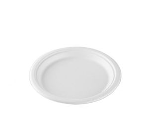 Assiettes jetables biodégradables en bagasse de canne à sucre 100 % naturelle de 9 pouces, prix usine, pour la restauration à emporter - Product Image 2