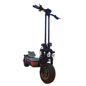 Scooter Eléctrico Plegable para Adultos de Buena Calidad, Batería de Litio de 72V 50AH, Motor de 15000W, Llanta de Vacío, Bloqueo con Llave, Scooter Eléctrico de 13 Pulgadas - Product Image 2