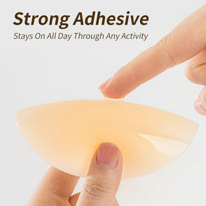 Copricapezzoli in Silicone Autoadesivi XL con Servizio Personalizzato, Tono Pelle, <span class=keywords><strong>Taglia</strong></span> Plus, Coppa Rotonda 15cm - Product Image 5