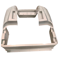 Caddie pour pièces en plastique de buggy, accessoires en plastique pour voiture, couvercle arrière de voiturette de golf