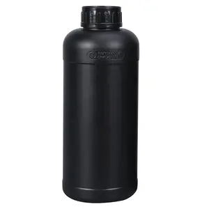 Organic solvent chemical bottle 100-1000ml black fluoride plastic bottle